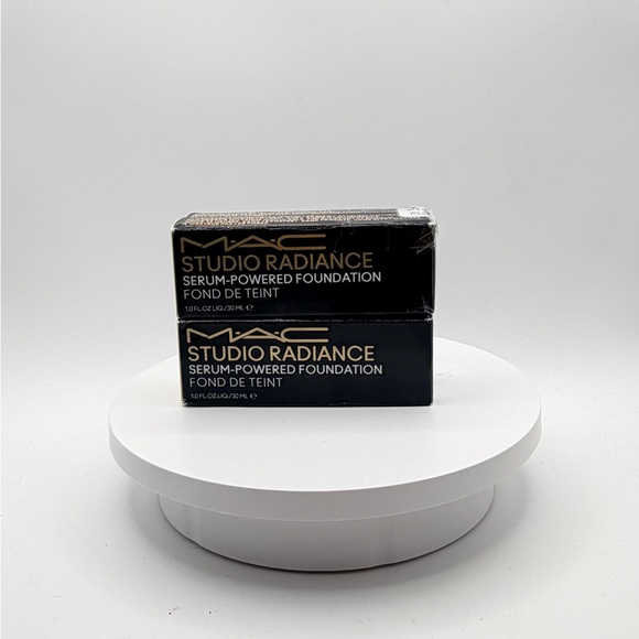 MAC Studio Radiance Foundation NC12 NEW Authentic 2 pack